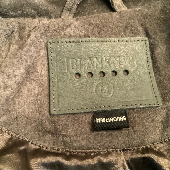 Blank NYC Suede Moto Jacket NWT - Picture 4 of 5